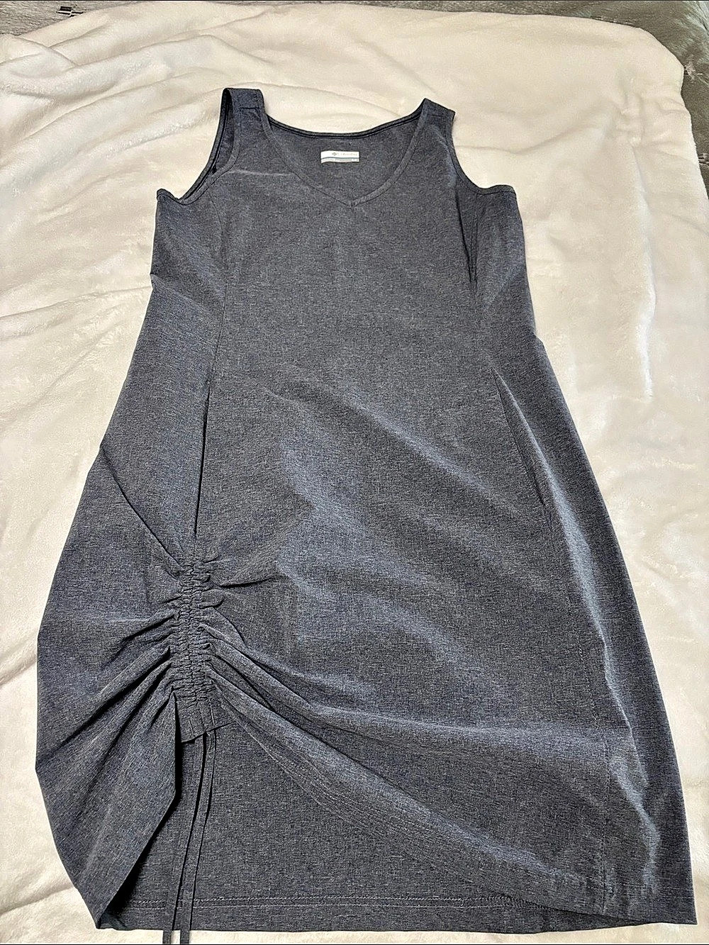 Columbia All Seasons Dress Gray Mini Dress Size Small